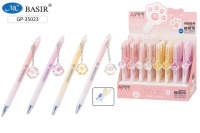 Ручка гелевая автомат со стир чернилами "ЛАПКИ КОШКИ" ассорти 0,5mm синий GP-35023/40/Китай Ручка гелевая автомат со стир чернилами "ЛАПКИ КОШКИ" ассорти 0,5mm синий GP-35023/40/Китай