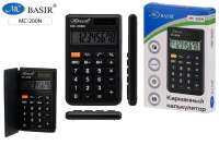 Калькулятор карманный 8-разрядный 10*6см МС-200N/50/Китай Калькулятор карманный 8-разрядный 10*6см МС-200N/50/Китай