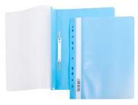 Скоросшиватель А4 пластик с перфорацией Hatber 140/180мкм Голубой AS4_00210/10/Россия Скоросшиватель А4 пластик с перфорацией Hatber 140/180мкм Голубой AS4_00210/10/Россия