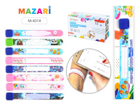 Браслет идентификационный для детей 21х190мм 8дизайнов MAZARI M-4314*/46/Китай Браслет идентификационный для детей 21х190мм 8дизайнов MAZARI M-4314*/46/Китай