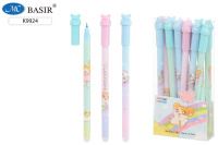 Ручка гелевая со стир чернилами "МЫШОНОК" ассорти 0,5mm синий K9924/12/Китай Ручка гелевая со стир чернилами "МЫШОНОК" ассорти 0,5mm синий K9924/12/Китай