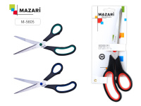 Ножницы 25см BE TOP нержавеющая сталь с резин вставками MAZARI M-5605/24/Китай