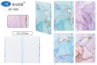 Ежедневник недатир 21*14см 80л "МРАМОР" с золотым тиснением на резинке ассорти МС-7008/16/Россия Ежедневник недатир 21*14см 80л "МРАМОР" с золотым тиснением на резинке ассорти МС-7008/16/Россия