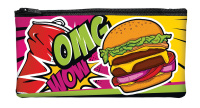 Пенал косметичка Ммм...бургер! 205х110мм на молнии Hatber Npk_45216/36/Китай