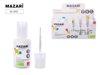 Корректор 20мл MILKY водный с кисточкой Mazari M-4101/12/Китай