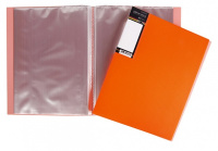 Папка А4 20 файлов 14мм оранжевая Diamond  NEON Хатбер 20AV4_02035/Россия