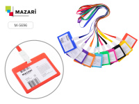 Идентификатор горизонтальный 103х75мм на шнурке PERSONALIT M-5696/10/Китай 