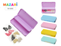 Пенал 2отд CROSS жесткий пластик  Mazari M-6280*/12/Китай