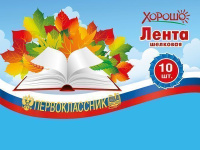 Лента "Первоклассник" (Российская символика) 15.15.01374/Россия