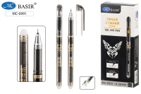 Ручка гелевая со стир чернилами "CLASSIC" 0,38mm чёрная МС-6991/чёрн/12/Китай Ручка гелевая со стир чернилами "CLASSIC" 0,38mm чёрная МС-6991/чёрн/12/Китай