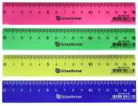Линейка 15см пластик непрозрач. ассорти 08.11.02/30/Россия Линейка 15см пластик непрозрач. ассорти 08.11.02/30/Россия