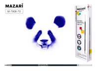 Стержень 140мм 0.7мм  шариковый MAZARI синий на маслян основе игольчатый M-7908/100/Китай