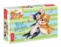 ПАЗЛЫ 1500эл 670х480мм Из жизни корги 1500ПЗ2_23719/Россия