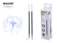 Стержень гелевый MAZARI СИНИЙ игольч 0.5 мм длина 130мм M-7943-70/50/Китай Стержень гелевый MAZARI СИНИЙ игольч 0.5 мм длина 130мм M-7943-70/50/Китай