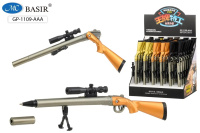 Ручка шариковая "РУЖЬЁ" 0,38мм синяя ассорти 1109-ААА/36/Китай