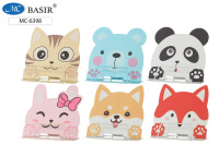 Подставка для книг "ЖИВОТНЫЕ" металл фигурная ассорти-животные 23*20см МС-6398/12/Китай