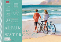 АЛЬБОМ для рисования А3 20л Акварелью Романтика моря -200гр.на спирали Хатбер 20Аа3тВпс_24212/Россия АЛЬБОМ для рисования А3 20л Акварелью Романтика моря -200гр.на спирали Хатбер 20Аа3тВпс_24212/Россия