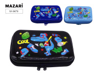 Пенал CROCODILE 13*20,5*4,5см на молнии откидная планка 3цв Mazari M-9479*/50/Китай Пенал CROCODILE 13*20,5*4,5см на молнии откидная планка 3цв Mazari M-9479*/50/Китай