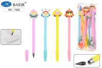 Вечный карандаш "ЧУДИКИ" прорезиненный наконечник ассорти МС-7082/12/Китай
