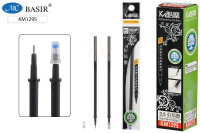 Стержень гелевый Пиши-стирай 126mm игольч 0,5mm черный KM-1295/20/Китай Стержень гелевый Пиши-стирай 126mm игольч 0,5mm черный KM-1295/20/Китай