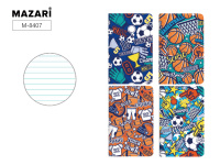 Блокнот WINNER 32л 25*18см лин 4диз Mazari M-8407/Китай Блокнот WINNER 32л 25*18см лин 4диз Mazari M-8407/Китай