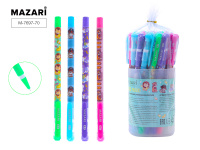 Ручка шариковая Mazari GOOD MOOD синяя 0,7мм на масляной основе M-7697-70/144/Китай Ручка шариковая Mazari GOOD MOOD синяя 0,7мм на масляной основе M-7697-70/144/Китай