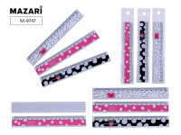 Линейка металлическая 15см цветная Mazari M-9747*/24/Китай Линейка металлическая 15см цветная Mazari M-9747*/24/Китай