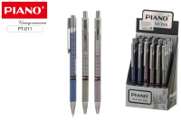 Ручка автоматическая шариковая на масляной основе "Piano" синяя PT-011/24/Китай