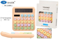 Калькулятор 15,4*14,6*2,6см персиковый RH-2208B-2/персик/10/Китай Калькулятор 15,4*14,6*2,6см персиковый RH-2208B-2/персик/10/Китай