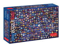 ПАЗЛЫ 1000эл А2  Ностальгия Значки Hatber 1000ПЗ2_30306/Россия