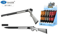 Ручка шариковая "РУЖЬЁ" синяя ассорти GP-1109-1/ ААА /36/Китай