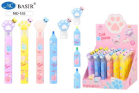 Текстмаркеры ЛАПКИ секционные флуоресцентные ассорти MD-183/36/Китай Текстмаркеры ЛАПКИ секционные флуоресцентные ассорти MD-183/36/Китай