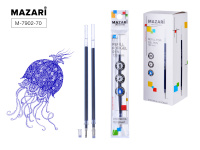 Стержень гелевый MAZARI СИНИЙ 0.5мм 130мм M-7902-70/50/Китай Стержень гелевый MAZARI СИНИЙ 0.5мм 130мм M-7902-70/50/Китай