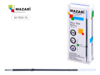 Стержень 107мм.0.7 мм MAZARI шариковый игольч  M-7933-70/100/Китай