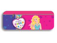Пенал косметичка 1-отд  200*90*40 СОВРЕМЕННАЯ ПРИНЦЕССА К-11/24/Россия