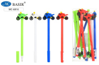 Ручка шариковая "МОТОСПОРТ" синяя ассорти МС-6816/12/Китай