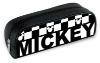 Пенал косметичка Микки Маус 210х80х40мм на молнии мягкий Hatber Npk_38102/12/Китай