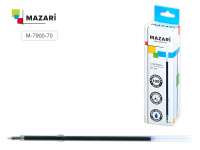 Стержень шариковой для автом ручек СИНИЙ 0.7мм длина 107мм MAZARI M-7900-70/100/Китай Стержень шариковой для автом ручек СИНИЙ 0.7мм длина 107мм MAZARI M-7900-70/100/Китай