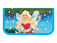 Пенал 2отд 190*105 Принцесса Фея фольга ПО-69/30/Россия