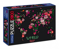 ПАЗЛЫ 2000эл 980х680мм Flower map 2000ПЗ1_25846/Россия ПАЗЛЫ 2000эл 980х680мм Flower map 2000ПЗ1_25846/Россия
