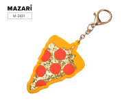 Брелок для ключей PIZZA ПВХ Mazari M-2421*/48/Китай Брелок для ключей PIZZA ПВХ Mazari M-2421*/48/Китай