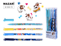 Ручка гелевая Mazari GAFFLAND синяя со стираемыми чернилами 0,5мм игольчатый M-5312-70/12/Китай Ручка гелевая Mazari GAFFLAND синяя со стираемыми чернилами 0,5мм игольчатый M-5312-70/12/Китай