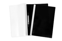 Скоросшиватель А4 пластик Hatber 100/120мкм Черный ASp_04601/10/Россия Скоросшиватель А4 пластик Hatber 100/120мкм Черный ASp_04601/10/Россия