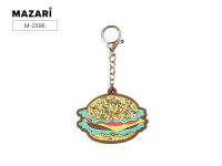 Брелок для ключей BURGER 5,5х17х0,4см Mazari M-2396*/48/Китай Брелок для ключей BURGER 5,5х17х0,4см Mazari M-2396*/48/Китай