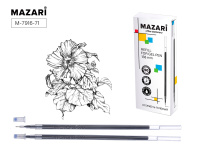 Стержень гелевый MAZARI ЧЕРНЫЙ игольч пиш.узел 0.5мм 138мм M-7916-71/50/Китай Стержень гелевый MAZARI ЧЕРНЫЙ игольч пиш.узел 0.5мм 138мм M-7916-71/50/Китай
