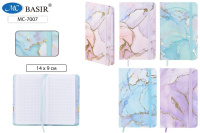 Ежедневник недатир 14*9см 80л "МРАМОР" с золотым тиснением на резинке ассорти МС-7007/24/Россия Ежедневник недатир 14*9см 80л "МРАМОР" с золотым тиснением на резинке ассорти МС-7007/24/Россия