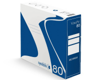 Короб архивный 80мм с клапаном микрогофрокартон Vaupe/25/Польша Короб архивный 80мм с клапаном микрогофрокартон Vaupe/25/Польша