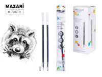 Стержень гелевый MAZARI ЧЕРНЫЙ 0.5мм 130мм M-7903-71 /50/Китай Стержень гелевый MAZARI ЧЕРНЫЙ 0.5мм 130мм M-7903-71 /50/Китай