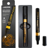 Маркер зеркальный "deVENTE. REPAIR & CRAFT. Gold" перманентный пулевидный 3мм золотой 5044418/12/Кит