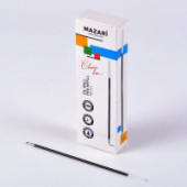 Стержень 144мм 0.5мм  шариковый MAZARI синий на маслян основе игольчатый M-7909/100/Китай